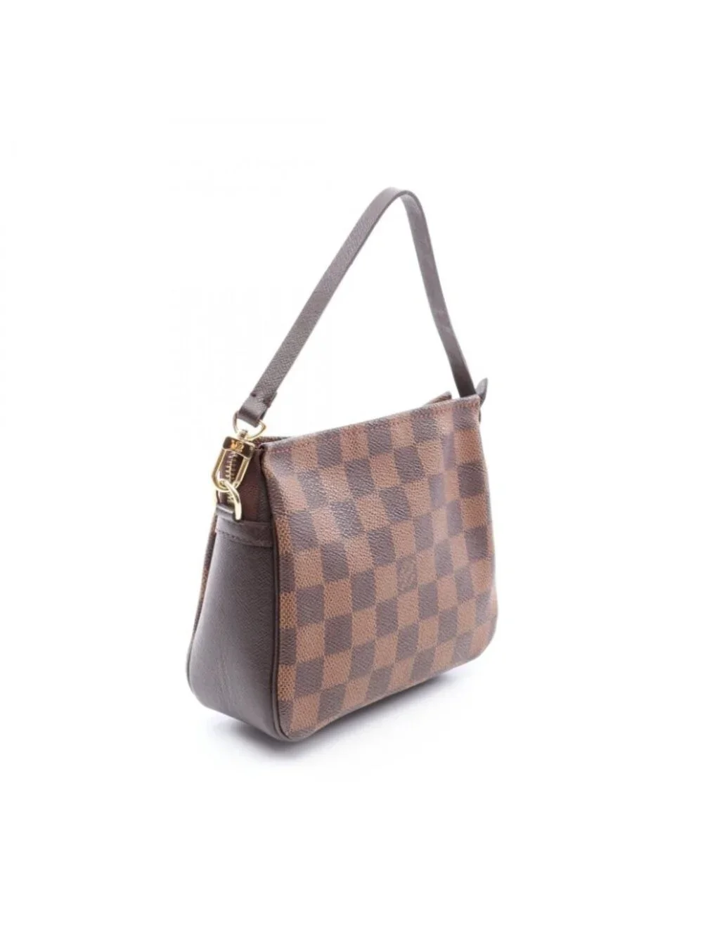 Louis Vuitton Trousse Makeup Canvas Leather Handbag